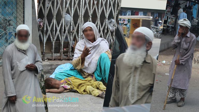Beggary, beggars in Pakistan, Karachi