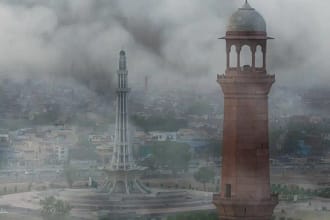 Smog in Lahore, Pakistan