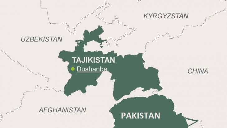 Pakistan and Tajikistan